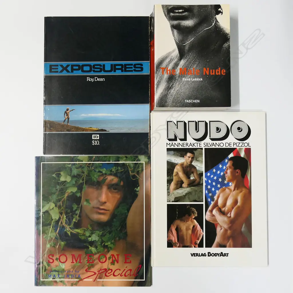 FOUR MALE NUDE PUBLICATIONS Image 1++